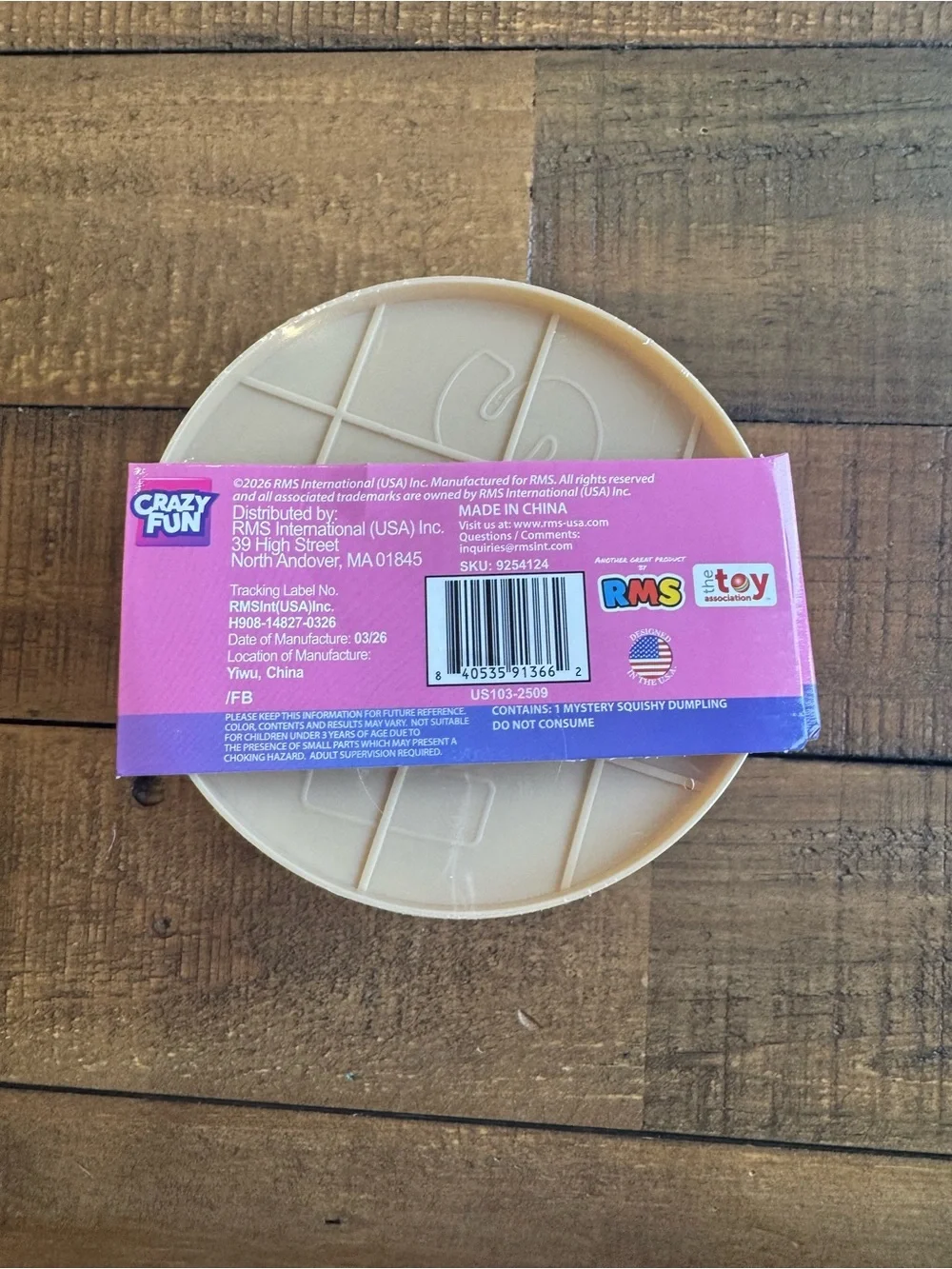 RMS Crazy Fun Mystery Dumpling Purple Holographic Edition New Original Viral